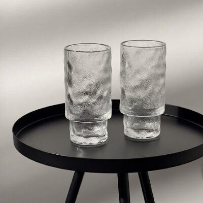 لیوان بلور طرح یخی وارداتی kit-700