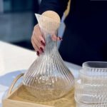 تنگ و نیم لیوان تراشدار 7 پارچه Deli Glass