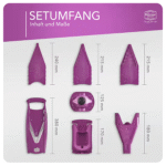 رنده برنر آلمان مدل V5 اصل Borner رنگ بنفش