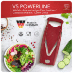 رنده برنر آلمان مدل V5 اصل Borner رنگ زرشکی