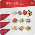 رنده برنر آلمان مدل V5 اصل Borner رنگ زرشکی