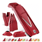 رنده برنر آلمان مدل V5 اصل Borner رنگ زرشکی