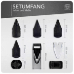 رنده برنر آلمان مدل V6 اصل Borner رنگ مشکی