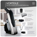 رنده برنر آلمان مدل V6 اصل Borner رنگ مشکی