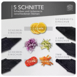 رنده برنر آلمان مدل V6 اصل Borner رنگ مشکی