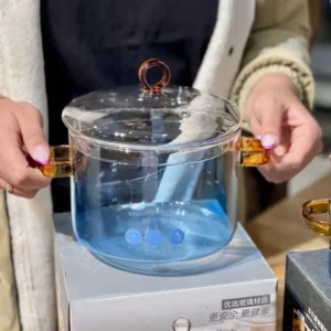 قابلمه پیرکس رنگی شعله مستقیم