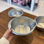 آبکش استیل و برنج‌شور وارداتی KIT-1135