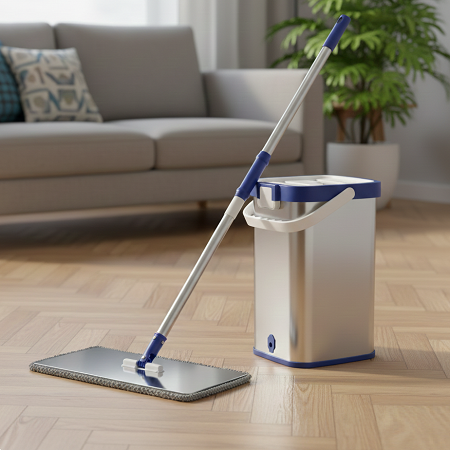 تی تبلتی استیل دو مخزنه زمین شوی kit-1166 تی تبلتی استیل دو مخزنه زمین شوی kit-1166