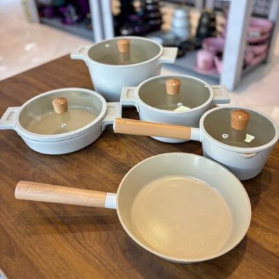 سرویس قابلمه 9 پارچه گرانیتی Arow مدل Fiore