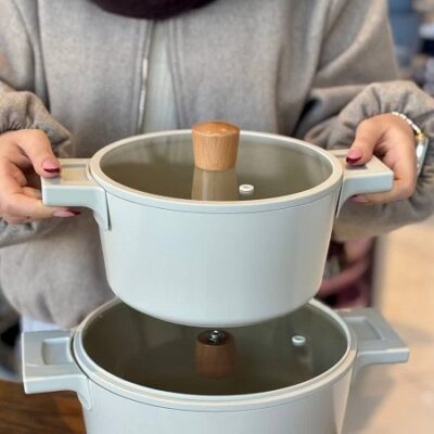 سرویس قابلمه 9 پارچه گرانیتی Arow مدل Fiore