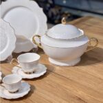 سرویس پذیرایی 6نفره برند kitchenArt مدل white