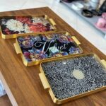 سینی پذیرایی استیل Arow مدل La Natura