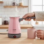 قهوه ساز برقی Schafer مدل Oscar رنگ صورتی