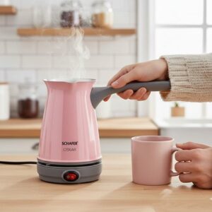 قهوه ساز برقی Schafer مدل Oscar رنگ صورتی