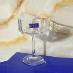 دسر خوری پایه بلند دلی گلس مدل Blooming Delisoga