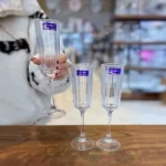 گیلاس پایه بلند دلی گلس 6 تایی Blooming-DSJ0419