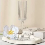 گیلاس پایه بلند دلی گلس 6 تایی Blooming-DSJ0419