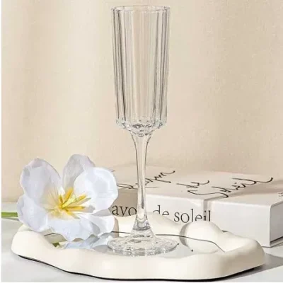 گیلاس پایه بلند دلی گلس 6 تایی Blooming-DSJ0419