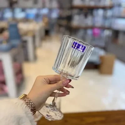 گیلاس پایه بلند دلی گلس مدل Deli Blooming-Dsj0440